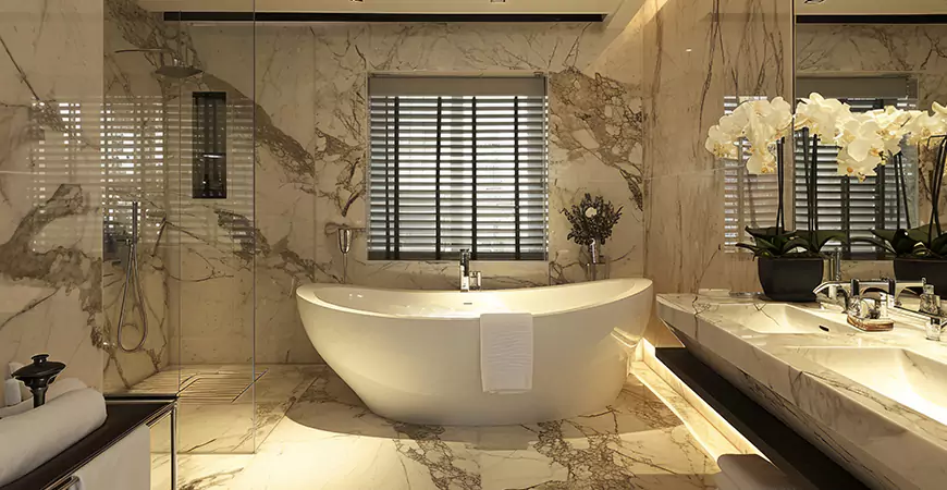 Luxury Small Bathroom Remodel in Estero